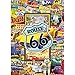 Masterpieces 1000 Piece Jigsaw Puzzle with Collectible Tin Case - Route 66-11.25