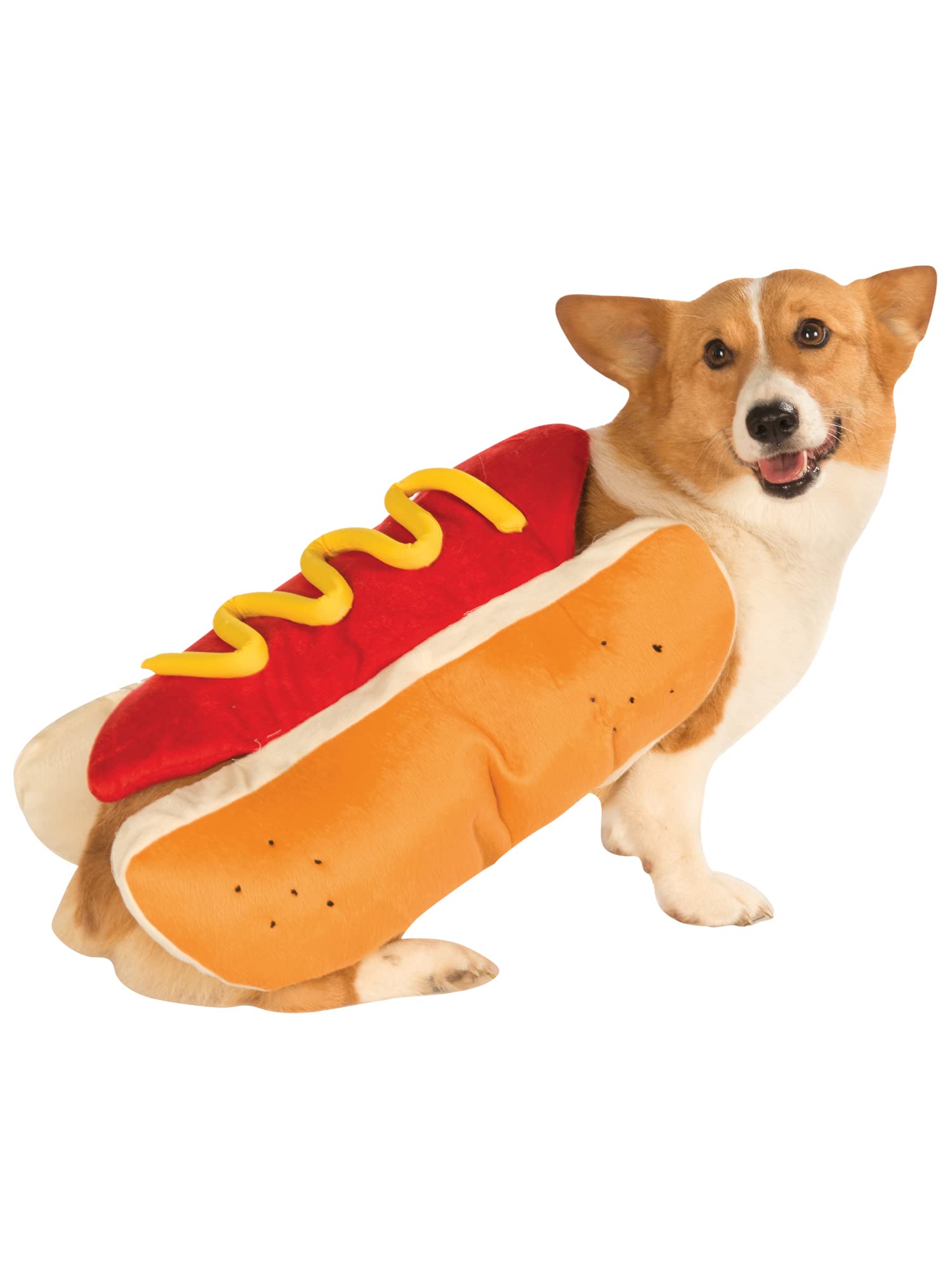 Rubies Official Hot Dog Food Pet Costume, Size X-Large Halloween Halloween