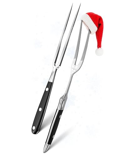 Mundial 12-1/2 Inch Pot Fork - Wood Handle NSF Approved For Professional Kitchen & Food Service
