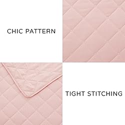 SunStyle Home Quilt Set King Pink Lightweight