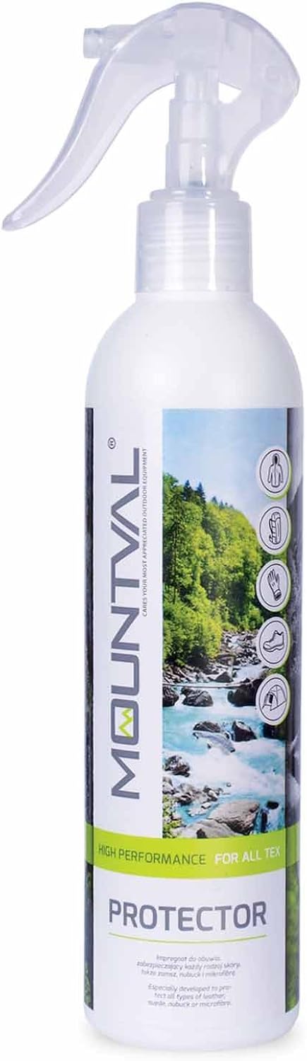 Mountval Protector, Water Repellent For All Types Of Outdoor Footwear, Leather Nubuck Suede And Fabric, Works With Gore-Tex: Shoes