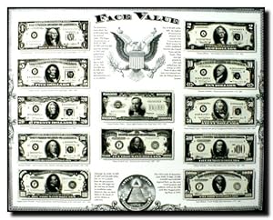 Amazon.com: Old US Currency Money Dollar Bills Wall Decor Art Print Poster (16x20): Old Paper ...