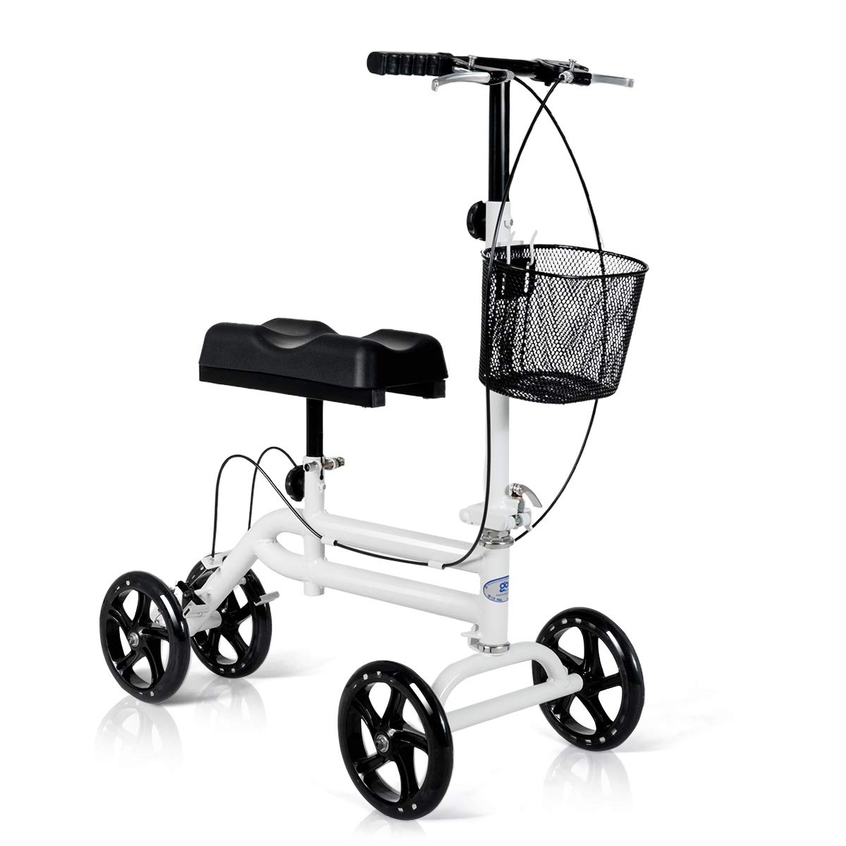 Buy Giantex All Terrain Steerable Knee Scooter, Medical Knee Walker for