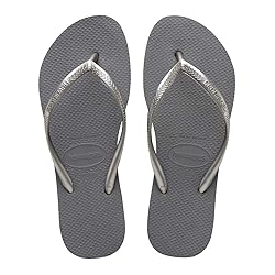 Havaianas Women's Flip Flop Sandals, Grey Steel