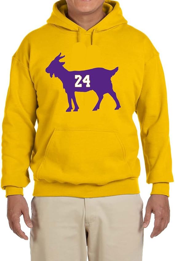 Amazon Com Peg Leg Shirts Purple Los Angeles Kobe Goat Hooded Sweatshirt Clothing