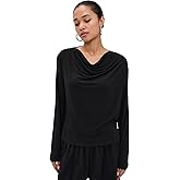 Vince Women's Long Sleeve Cowl Neck Shirt