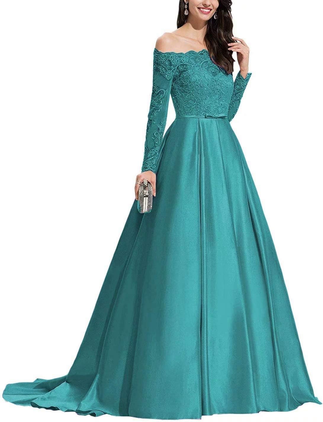 Vestidos de chiffon con tirantes de encaje y escote en V con bolsillos Melocotón