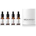 AromaTech The Bestsellers Set | Gift Set of Aroma Diffuser Essential Oils Blend of Santal, The Hotel, White Tea & Thyme, and Love Affair - 10 mL (4 Pack)