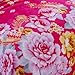 JML Luxury Flannel Fleece Blanket - Printed Warm Fuzzy Ultra Plush Lightweight Couch Bed Blanket All Season (King, Flower Blossom)