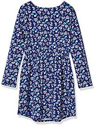 A para impresionante Niñas de Manga Larga Vestido Jersey