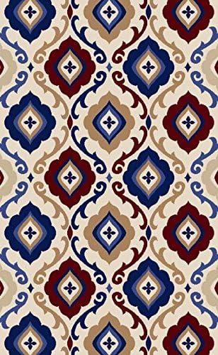Pix Rugs Allure Collection A10-12 - Non-Slip &amp; Non Microbial Doormats - 18-inch-by-31-inch-(1x2)