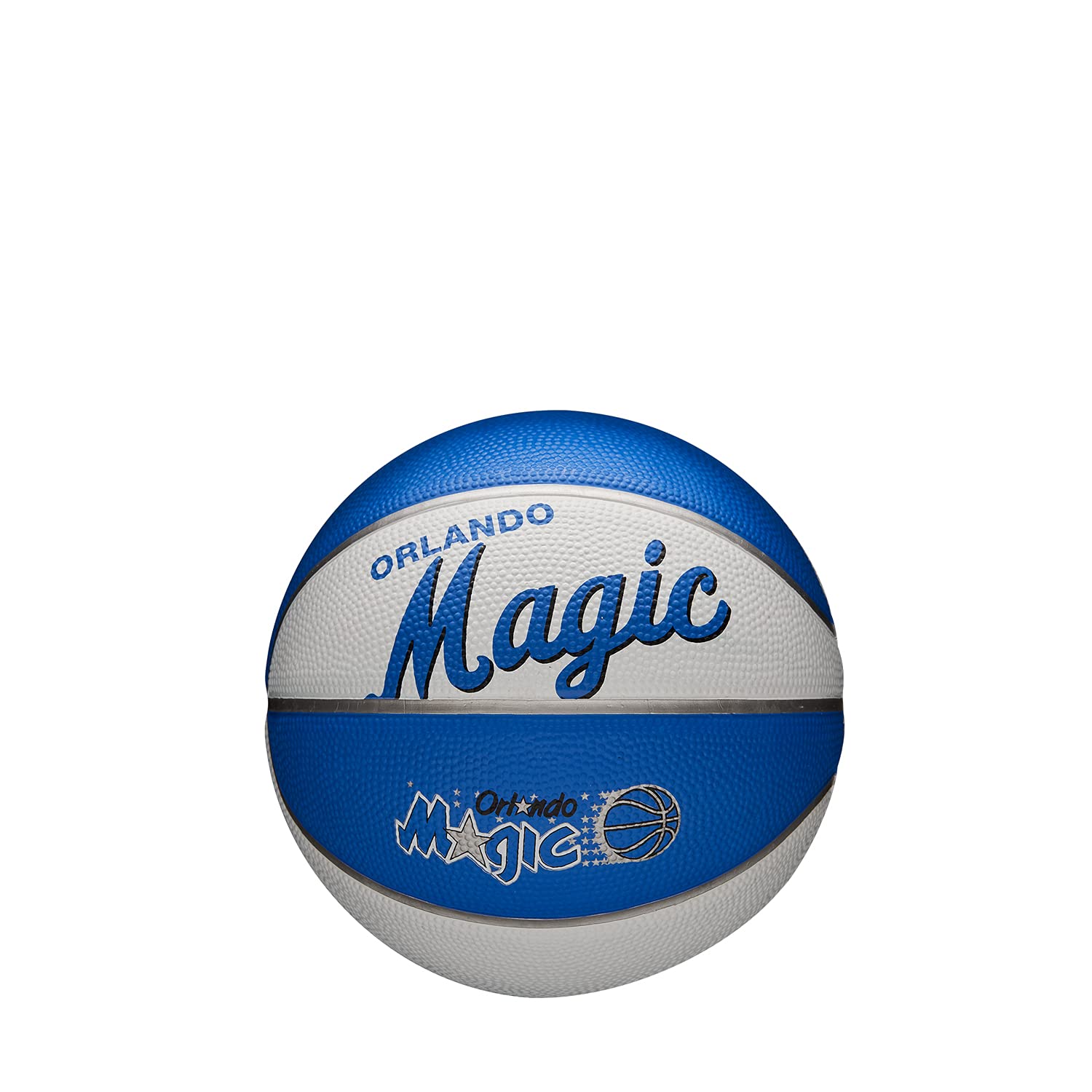 Wilson Mini-Basketball, Team Retro Model, ORLANDO MAGIC, Outdoor, Rubber, Size: MINI