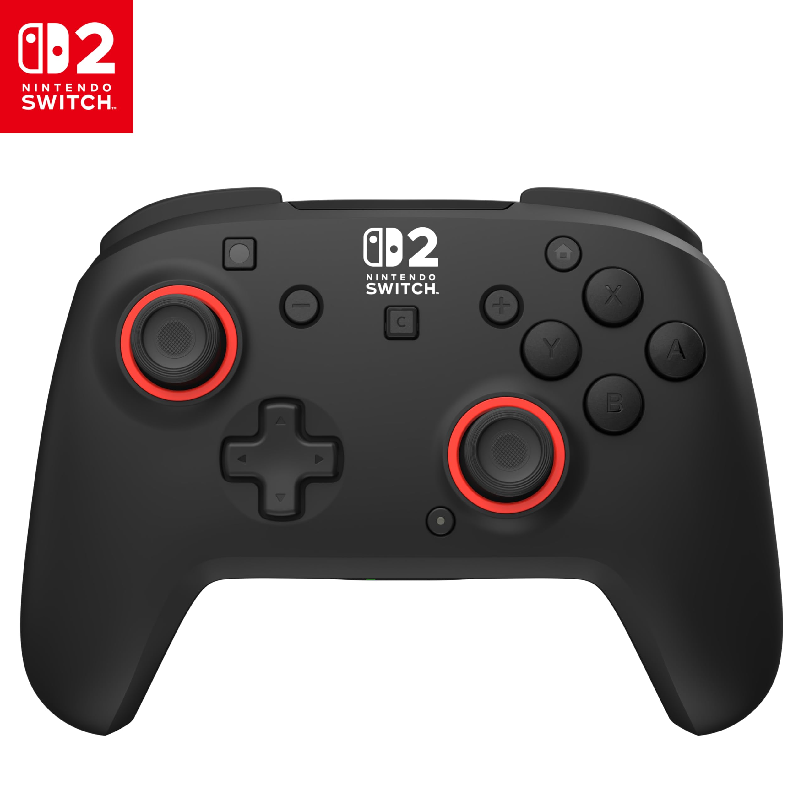 Turtle Beach Rematch Schwarz Kabelloser RGB-Gaming-Controller offiziell lizenziert für Nintendo Switch 2