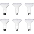 Sylvania Flood BR30 LED Light Bulb, 100W = 15.5W, Dimmable, 10 Year, 1450 Lumens, 2700K, Soft White - 6 Pack (41255)