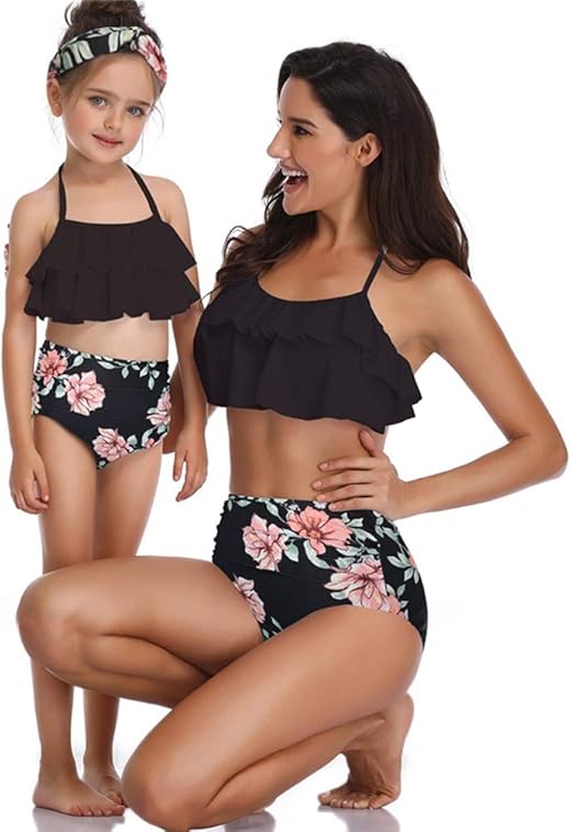 Lutun Traje de baño Familiar, Traje de baño para Padres e Hijos, Trajes de baño Estampados Lutun Traje de baño Familiar, Traje de baño para Padres e Hijos, Trajes de baño Estampados