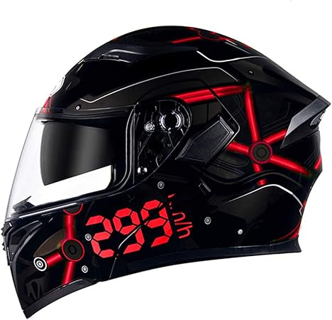 Amazon Rita Fly Shop 個性 システムヘルメット フリップアップヘルメット バイクヘルメット メンズ レディース ダブルシールド ヘルメット 多色 人気商品 男女兼用 フルフェイスヘルメット オートバイ Psc規格品 A3 3xl システム 車 バイク