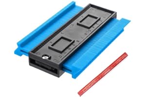 2 Pack Contour Gauge,Contour Gauge Shape and Outline Tool,5 Inch Plastic Profile Copy Gauge Profile Outline Shape Duplicator,