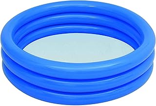 HOUSE DAY Planschbecken Aufblasbar Kinderpool Babypool PVC Pool aus Dichtungsmaterial mit Reparaturset für Kinder Geschenk 93x25cm