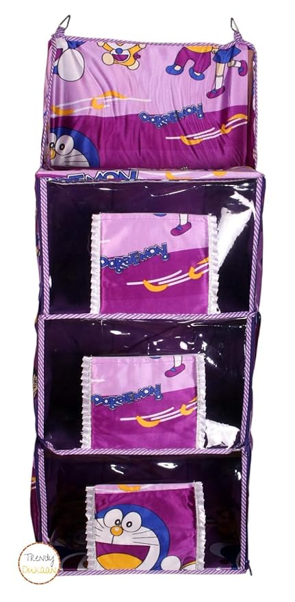Buy Unique Ideas Kids Children Foldable 3 Shelf Hanging Wardrobe