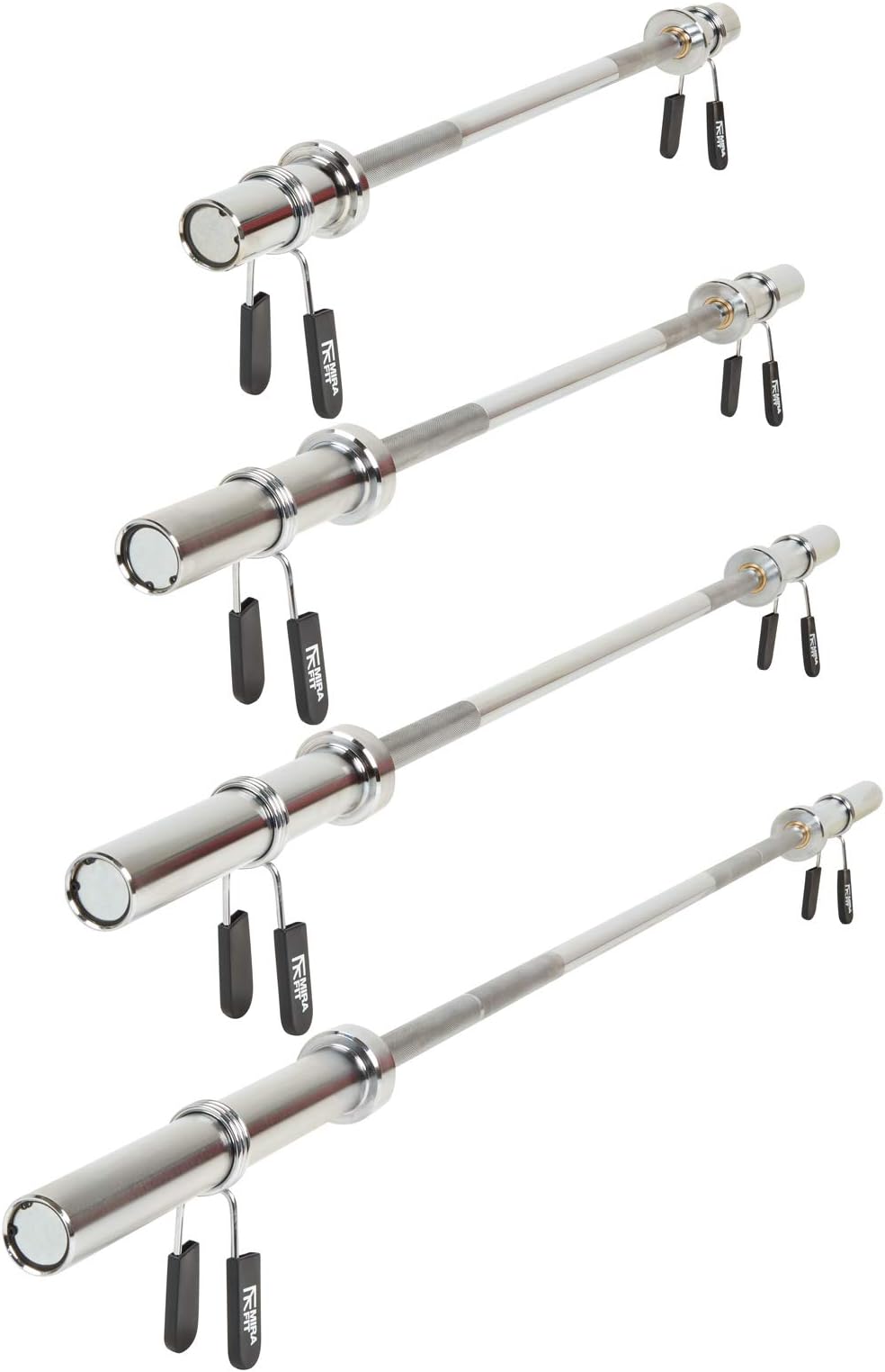 Mirafit Heavy Duty 2" Olympic Barbell Weight Lifting Bar - Choice of Size