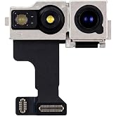 Risidamoy for iPhone 16 Front Facing Camera Replacement 12MP | Front Selfie Camera 4K Dolby Vision 60fps Video Flex Cable Module Proximity Sensor Repair for Models A3287 A3081 A3286 A3288