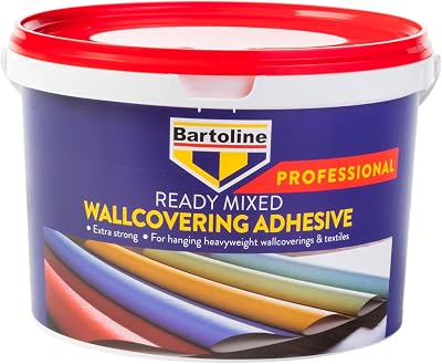 Bartoline Extra Strong Ready Mixed Wallcovering Adhesive 2.5kg High Tack
