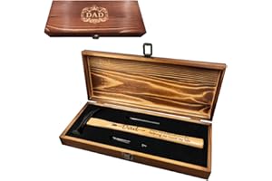 Etchpress for Dad, Engraved Hammer with Premium Wooden Gift Box, Dear Dad Thank You for Helping Me Build My Life