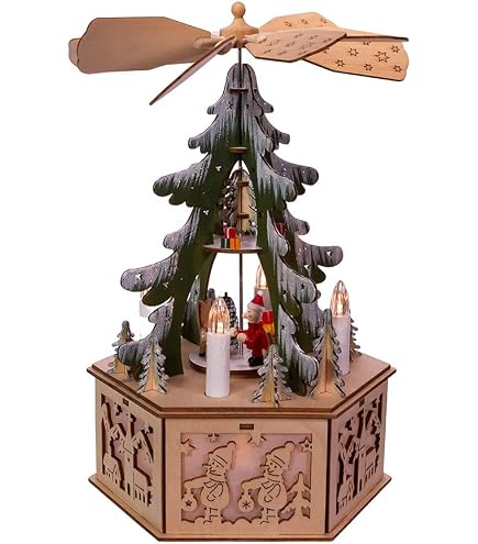 3D-doble Arch - Natividad - 42x30x4,5 Cm / 16x12x2 Pulgadas - Auténtico Erzgebirge Vela Arcos