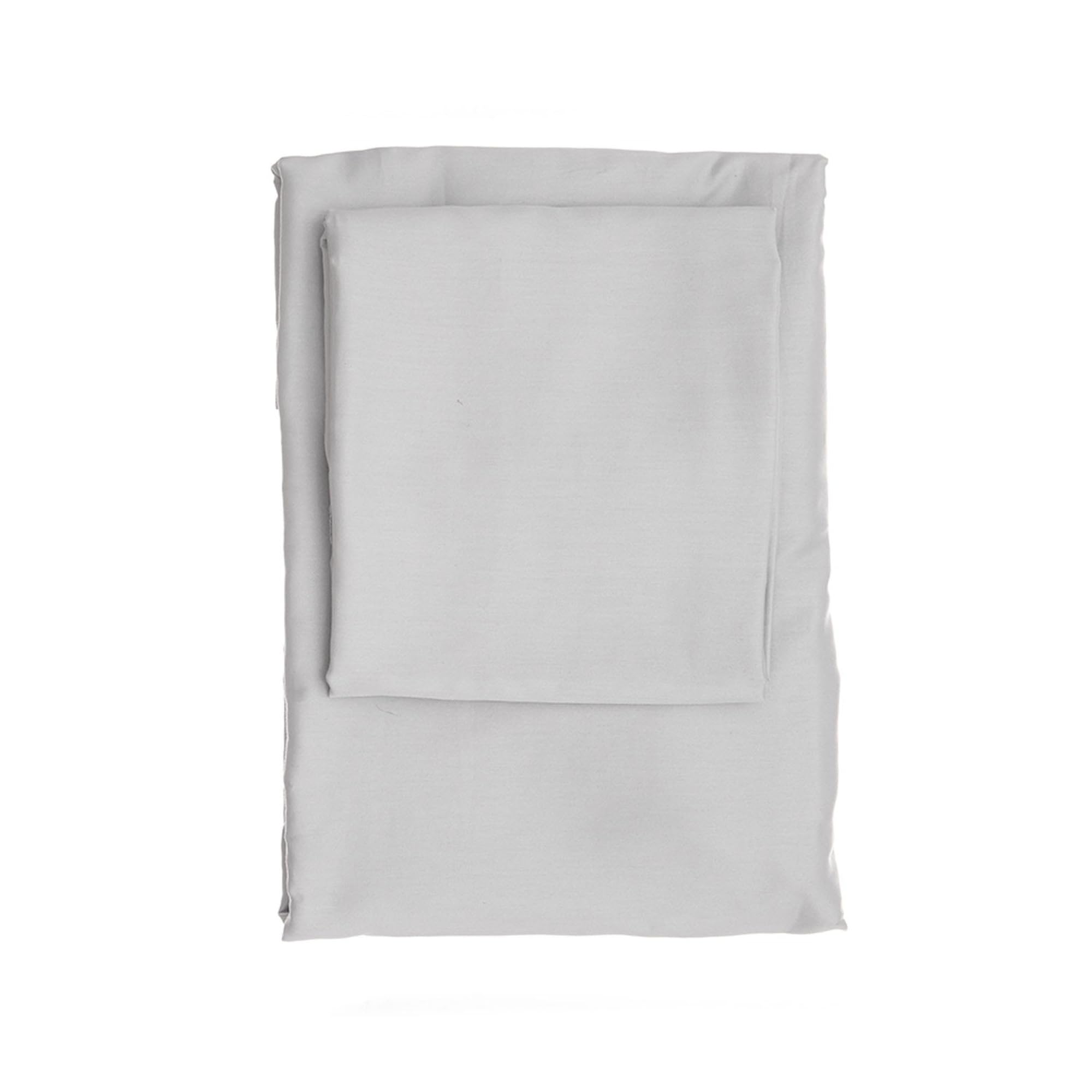 Fitted Sheet 140 x 190 Light Grey