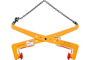 GRYVOZE 1150 kg Stone Lifting Clamp, Adjustable Range: 42–97 cm Granite Slab Lifting Clamp, Heavy Duty Scissor Clamps for Car