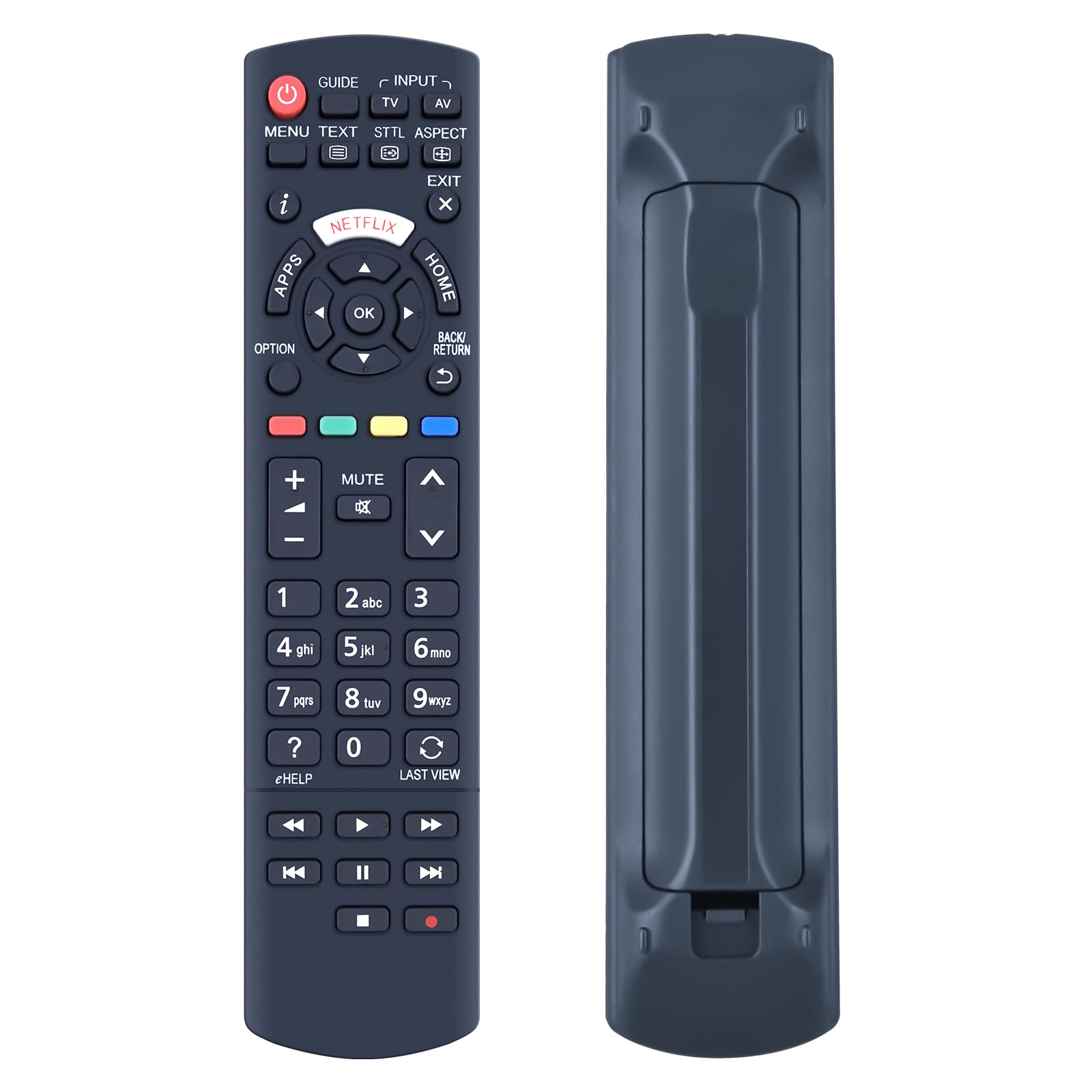 N2QAYB001009 Replacement Remote Control Sub N2QAYB001012 N2QAYB001111 for Panasonic Smart TV TX-24CS500B TX-24CSW504 TX-32CS510B TX-32CSW514 TX-40CS520B TX-40CSW524 TX-40DX650E TX-40DX653E TX-40DXU601