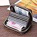 Women Men RFID Blocking Credit Card Holder Cards Case Wallet Leather Protector (Black)