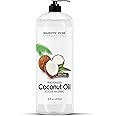 MAJESTIC PURE Fractionated Coconut Oil | Relaxing Massage Oil for Massage Therapy | Liquid Coconut Oil for Diluting Essential