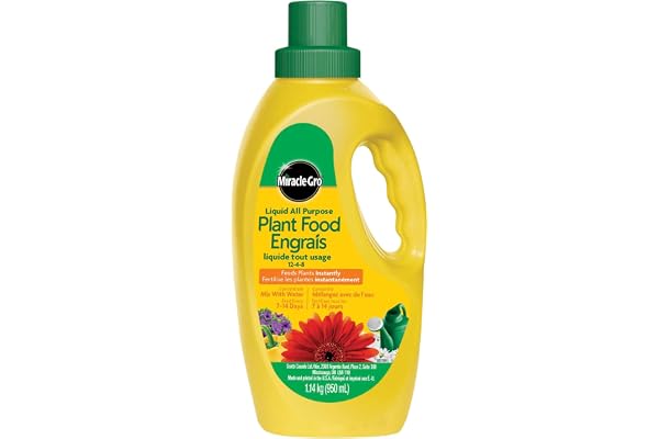 Miracle-Gro Liquid All Purpose Plant Food, 950mL | Concentrated Instant Feed for Healthy, Gorgeous Plants | Feeds All Flowers