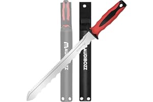 maudibozz Insulation Knife - Sod Cutter Knife with 11.14-Inch double stainless steel blade, suitable for Rock wool, branch, Foam