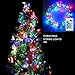 CREATIVE DESIGN Starry String Light, 150 LEDs 49ft Dimmable Copper Wire Light with Remote Control, Waterproof String Light for Party, Holiday, Christmas, Garden, Weeding Decoration (Multicolor)