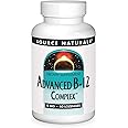 SOURCE NATURALS Advanced B-12 Complex 5 Mg Lozenge, 60 Count