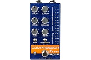 Empress Effects Bass Compressor Effects Pedal, Blue CPBB