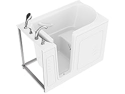 ANZZI Walk In Tub 53'' x 30'' Left Drain Soaking