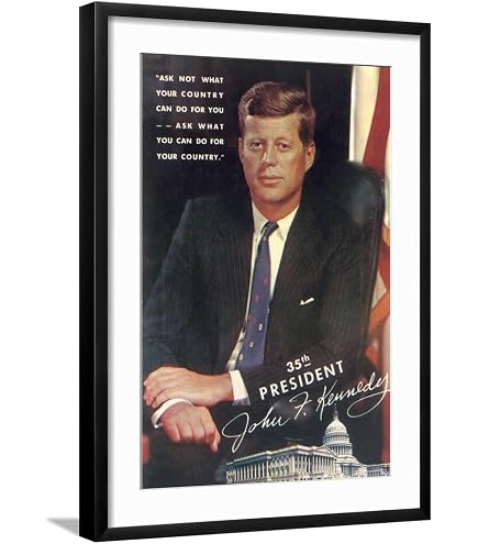 Amazon.com: Vintage Wood JFK Wall Sign John F Kennedy for