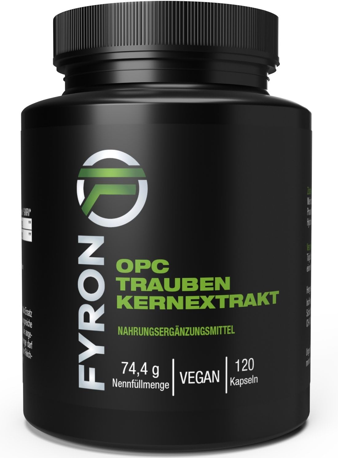 FYRON OPC Grapeseed Extract - Highly dosed - 120 Capsules