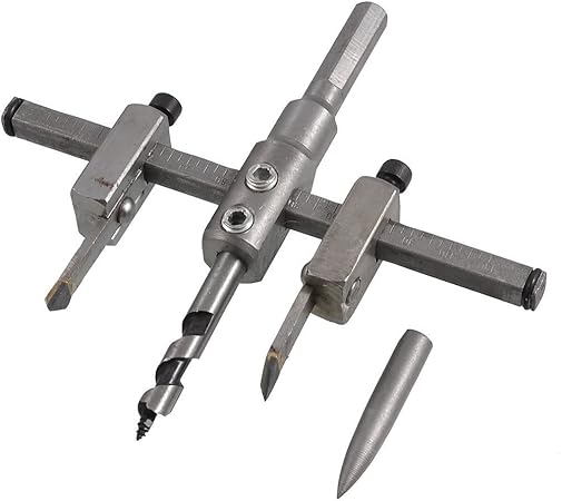 Scie Cloche Toogoo R 30 Mm De Diametre Et 120 Mm De Scie Cloche Cercle Reglable Pour Perceuse Electrique Amazon Fr Bricolage