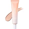 PEACH C Beige Glow Make Up Base - Hydrating, Moisturizing, Illuminating Pearl Make Up Base - Lightweight, Smudge-Proof & Pearly Shimmer Korean Makeup Primer Illuminating Face Cream (1.18 fl oz)