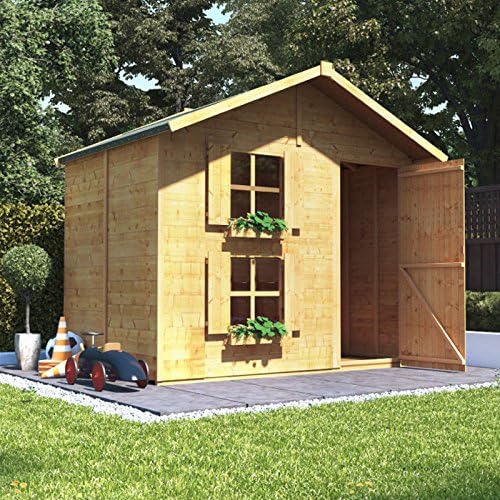 Mad Dash BillyOh Peardrop Extra Two Storey Children's Wooden Playhouse 6 x 7