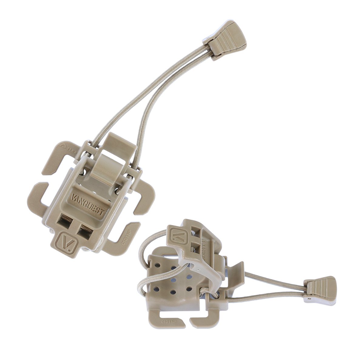 VANQUEST ELASTO Gear Locks (2-Pack) (Coyote Tan)