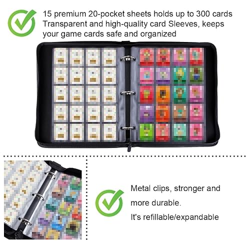 amiibo card sleeves Mini Amiibo Card Organizer