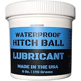 Unisport Trailer Hitch Ball Lubricant - Waterproof Grease for Reducing Wear and Friction on Locks, King Pins, Balls and More - Made in USA