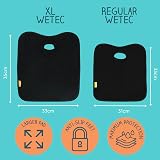 Koo-Di Oopsie Do Do Baby Car Seat Protector & Pushchair Liner Black XL view 2