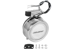 12V Mini Compact Electric Horn,Boat Horn,Boat Safety Horns,Compact Deck Electric Single Horn(Single)