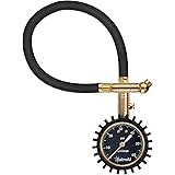AstroAI Tire Pressure Gauge Expert, 0-60 PSI, Certified ANSI B40.1 Accurate with Improved Needle and Chuck